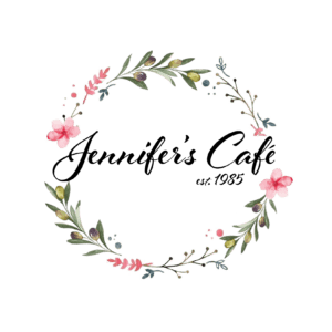 Jennifer's Cafe - LOGO circular - transparant